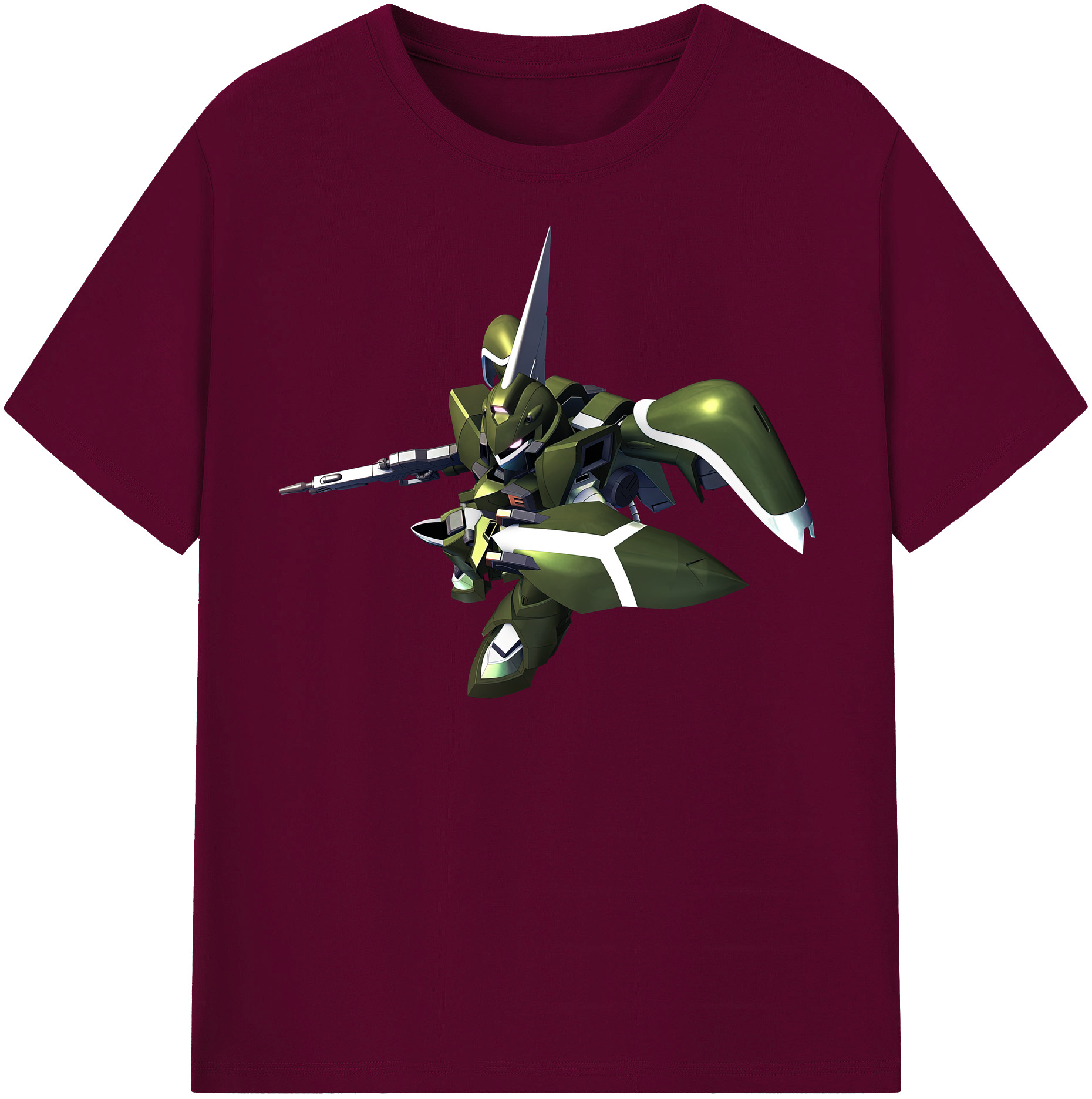 （画像用） 機動戦士ガンダム Mobile Suit Gundam レディースカジュアルプリントTシャツ（綿100％）